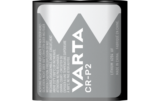 Lithium-Batterie VARTA ''Photo'' CRP2, 6V