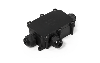 Abzweigdose McPower, IP68 - für Außen, 1 Ein- und 2 Ausgänge, T-Version, 124x72x32mm