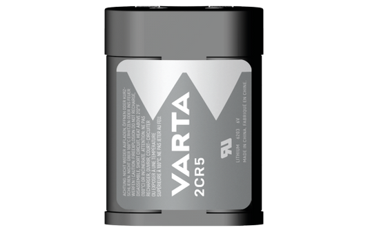 Batterie Lithium, VARTA, 2CR5, 6V, Photo, Retail Blister (1-Pack)