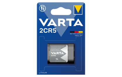 Batterie Lithium, VARTA, 2CR5, 6V, Photo, Retail Blister (1-Pack)