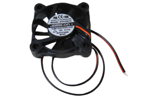 Lüfter McPower, 40x40 mm, 12 V= Kunststoff, 90 mA, 6.000 rpm, 27 dBa