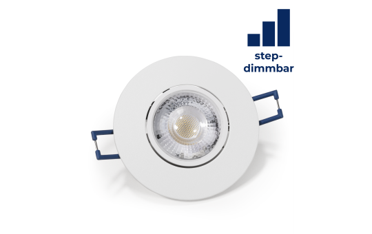 LED-Einbauleuchte McShine ''EL-313D'' 4,5W, 450Lumen, 3000K, step-dimmbar