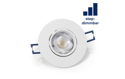 LED-Einbauleuchte McShine ''EL-313D'' 4,5W, 450Lumen, 3000K, step-dimmbar