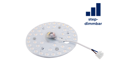 LED-Modul McShine, Umrüstsatz mit Magnethalterung, Ø16,5cm, 20W, 1800lm, 3000K