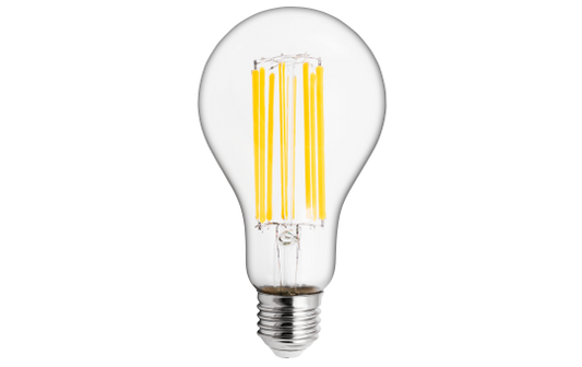 LED Filament Glühlampe McShine ''Filed'', E27, 18W, 2500lm, warmweiß, klar