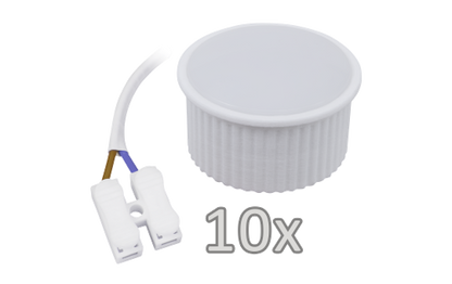 Einbauleuchten-Set McShine, 10xRahmen, 10xLED-Modul, 5W, 440lm, 230V, schwenkbar