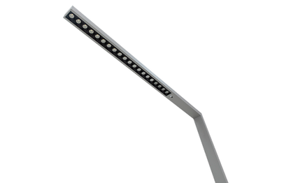 LED-Schreibtisch-Stehleuchte ROLF KERN „Clever-Pro“ mit Touch Display, PIR & Tageslicht-Sensor