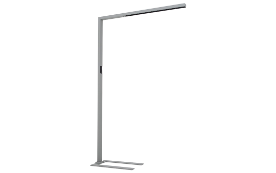 LED-Schreibtisch-Stehleuchte ROLF KERN „Clever-Pro“ mit Touch Display, PIR & Tageslicht-Sensor