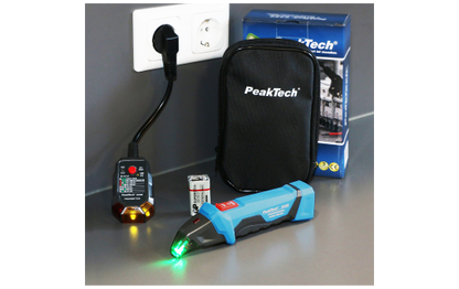 Stromkreisdetektor, Sicherungsfinder, PeakTech ''P3432'', Sender & Empfänger,IP40