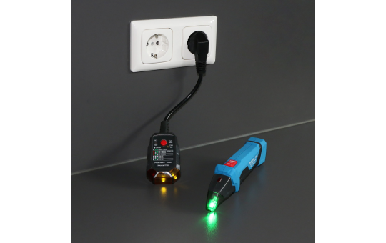 Stromkreisdetektor, Sicherungsfinder, PeakTech ''P3432'', Sender & Empfänger,IP40