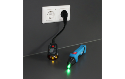 Stromkreisdetektor, Sicherungsfinder, PeakTech ''P3432'', Sender & Empfänger,IP40