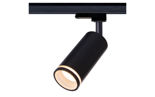 Strahler EINLICHT für Schienensystem ''MASTA RING'' GU10, ØxL 60x110mm, schwarz