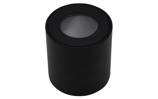 Aufbaurahmen McShine ''KL-84'' schwarz, ØxH 80x84mm, IP44, für z.B. GU10