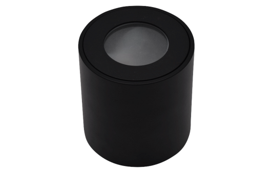 Aufbaurahmen McShine ''KL-84'' schwarz, ØxH 80x84mm, IP44, für z.B. GU10
