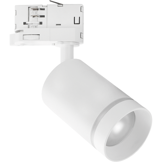 LED Stromschienenstrahler ''MADARA ALTRO RING'', GU10, 250V, weiß