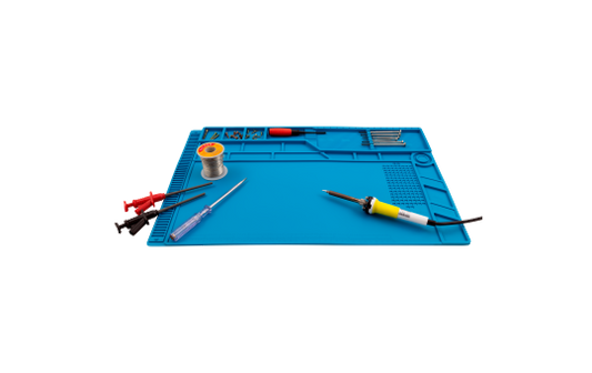 Silikon-Lötmatte McPower ''LM-18'' 55x35cm, Hitzebeständig, Antistatisch