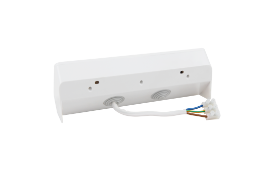 Steckdosenblock McPower ''Cup'' Aufbau, weiß, 3-fach Schutzkontakt + USB