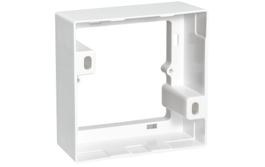 Aufputz-Rahmen McPower ''Flair'' 80x80x35mm, mit Montagebohrung