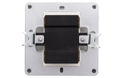 Taster McPower ''Shallow'' 250V~/10A, UP, Steckanschluss, anthrazit