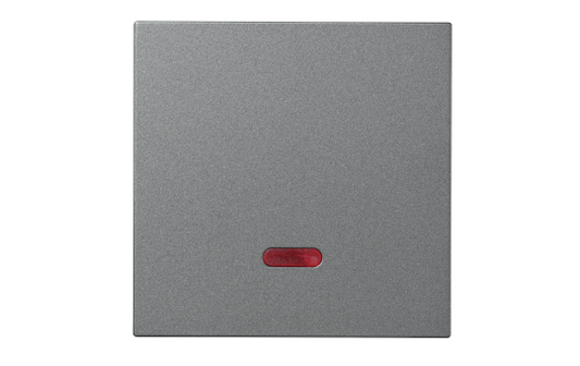 Schalter McPower ''Shallow'' 250V~/10A, UP, Orientierungsleuchte, Steckanschluss, anthrazit