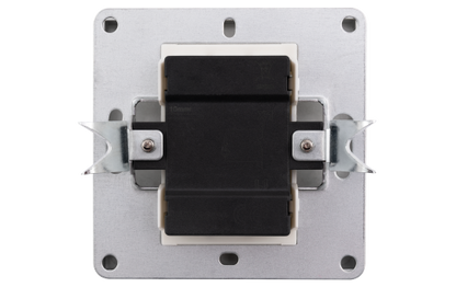 Schalter McPower ''Shallow'' 250V~/10A, UP, Orientierungsleuchte, Steckanschluss, anthrazit