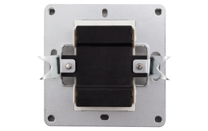 Kreuzschalter McPower ''Shallow'' 250V~/10A, UP, Steckanschluss, anthrazit