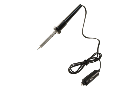 Lötkolben McPower für Kfz, 12V / 20W, 1,8m Kabel & Kfz-Stecker