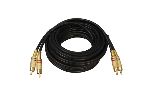 High-End Cinch-Kabel ''RCA-Gold'' 5 m