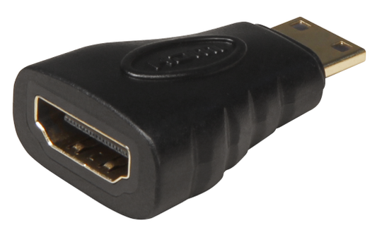 HDMI-Adapter, Mini-HDMI Stecker -> HDMI Buchse