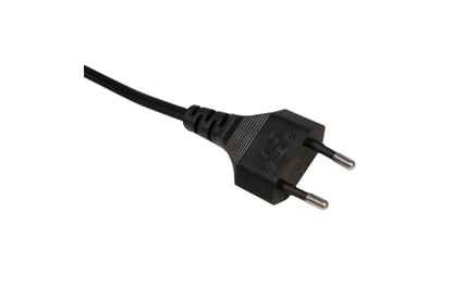 Euro-Netzkabel McPower mit Schnurschalter und E27 Fassung, 3,5m, schwarz, Kupfer