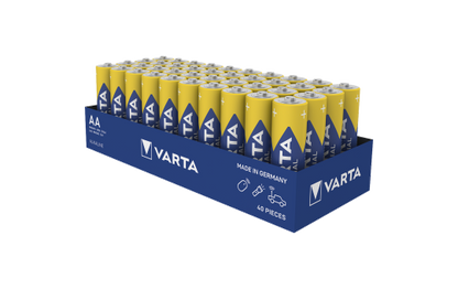 Mignon-Batterie VARTA  ''Industrial Pro'' Alkaline, Typ AA, LR06, 1,5V, 40-Pack