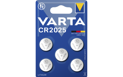 Lithium-Knopfzelle VARTA ''Electronics'' CR2025, 3V, 5er-Pack