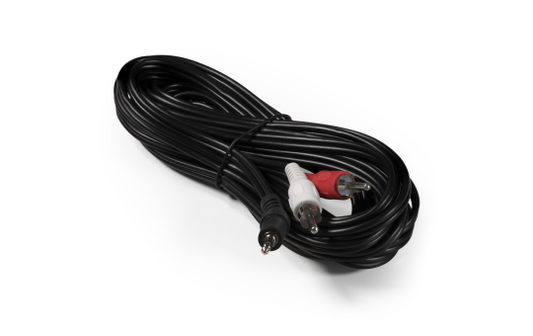 Audio-Adapterkabel HOLLYWOOD, AUX 3,5mm Klinke zu Cinch-Stecker, 5m
