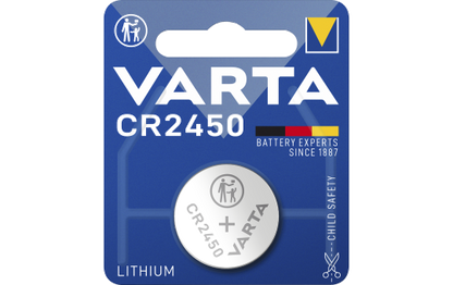 Lithium-Knopfzelle VARTA ''Electronics'', CR 2450, 560mAh, 3V, 1er-Blister