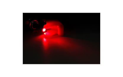 Kill-Switch McPower mit Schutzkappe und LED, 12V / 20A, rot