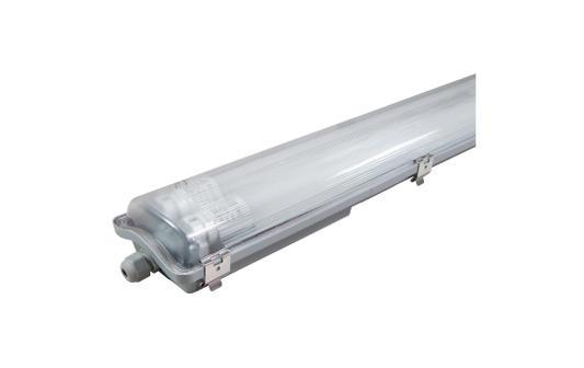 LED-Deckenleuchte für Feuchträume, IP65, 2x 2.000 lm, 4000K, 150cm, neutralweiß