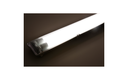 LED-Deckenleuchte für Feuchträume, IP65, 2x 2.000 lm, 4000K, 150cm, neutralweiß
