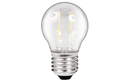 LED Filament Tropfenlampe McShine ''Filed'', E27, 2W, 260Lm, warmweiß, klar