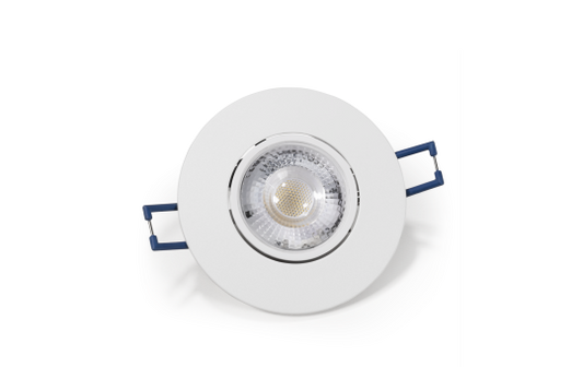 LED-Einbauleuchte McShine ''EL-313'' 4,5W, 450Lumen, 3000K, warmweiß, Ø90x25mm