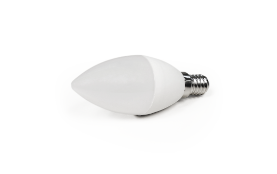 LED Kerzenlampe McShine, E14, 6W, 480lm, 160°, 4000K, neutralweiß, Ø37x98mm