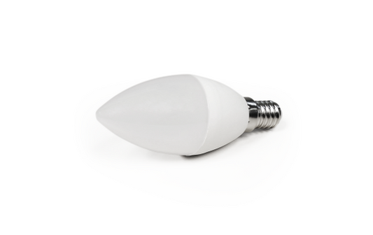 LED Kerzenlampe McShine, E14, 6W, 480lm, 160°, 4000K, neutralweiß, Ø37x98mm