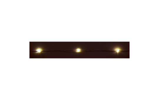 LED Draht-Lichterkette McShine ''Micro'' 20 LEDs, warmweiß, Batteriebetrieb
