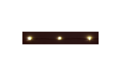 LED Draht-Lichterkette McShine ''Micro'' 20 LEDs, warmweiß, Batteriebetrieb