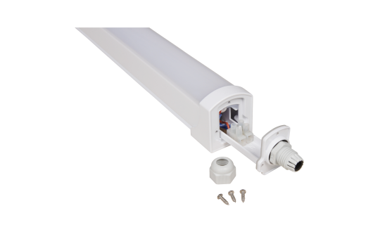 LED Feuchtraumleuchte McShine ''FL-120'' IP65, 3400lm, 6400K,120cm, tageslichtweiß, 36W