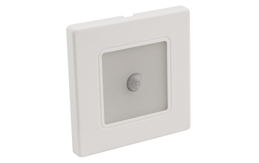 LED-Wand-Einbauleuchte McShine ''LWE-86WB'' 2W, 150lm, warmweiß, weißer Rahmen