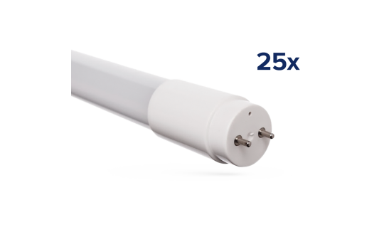 LED-Röhren, T8, 24W, G13, 2400lm, 270°, 150cm, 4000K, neutralweiß, 25er-Pack