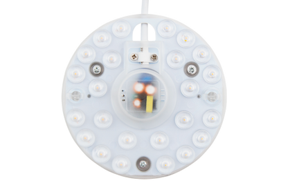 LED-Modul McShine, Umrüstsatz mit Magnethalterung, Ø12,5cm, 12W, 1200lm, 3000K