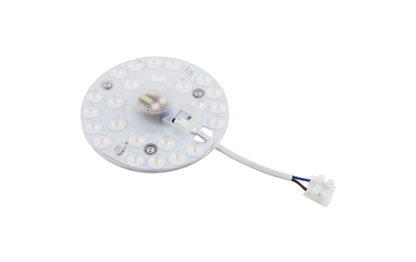 LED-Modul McShine, Umrüstsatz mit Magnethalterung, Ø12,5cm, 12W, 1200lm, 3000K