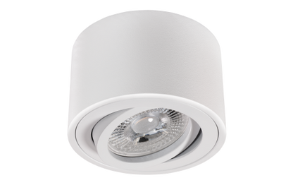 LED-Aufbauleuchte McShine, 5W, 400Lumen, 3000K, ØxH 80x50mm