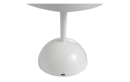 LED-Tischleuchte ROLF KERN „Stil“ 24cm, weiß, Akku, dimmbar